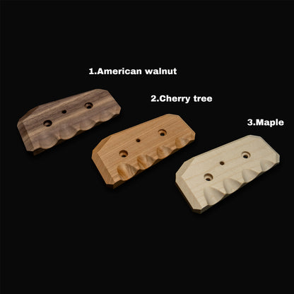 MoveMaster Griffstückdeckel 交換用ウッドグリップトップカバー RSG1専用 カスタムパーツ ハンドル蓋アクセサリー 天然木仕様 ドイツ製 ムーブマスター