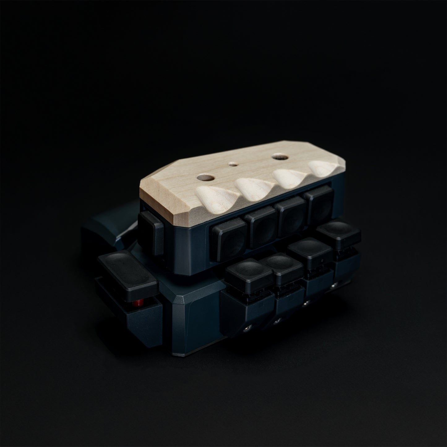 MoveMaster Griffstückdeckel 交換用ウッドグリップトップカバー RSG1専用 カスタムパーツ ハンドル蓋アクセサリー 天然木仕様 ドイツ製 ムーブマスター