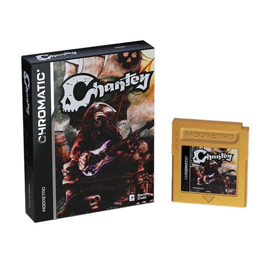 【30％OFF】ModRetro Chantey シャンテイ GB GBC Chromatic 互換 カートリッジ レトロゲーム リズムRPG オープンワールド 英語版