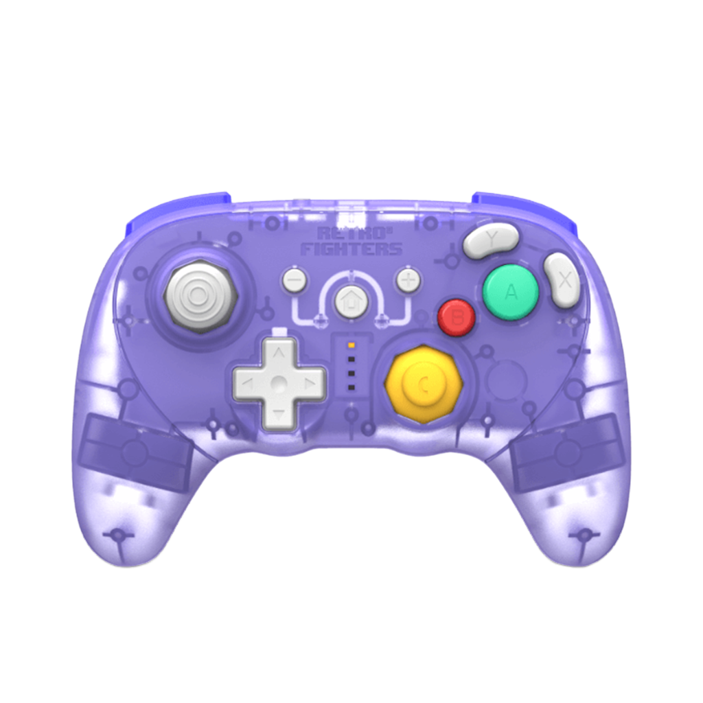 Retro Fighters BattlerGC Pro｜GameCube/Wii/Switch/Switch 2/PC対応 ワイヤレスコントローラー デュアルワイヤレス（2.4GHz＆Bluetooth）ホールエフェクトスティック 背面ボタン搭載 全4色