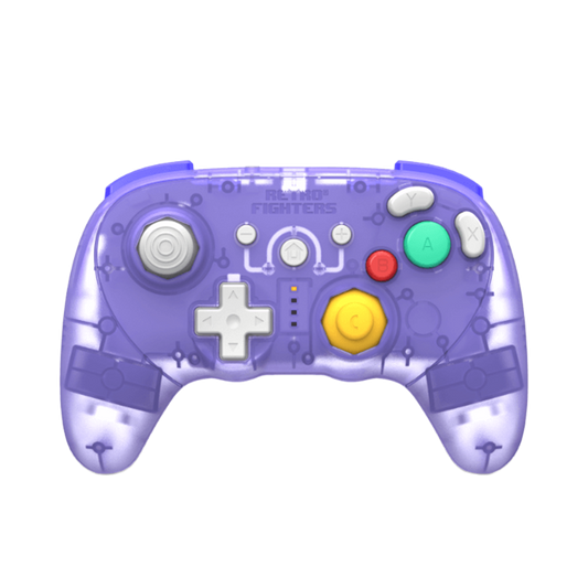 Retro Fighters BattlerGC Pro｜GameCube/Wii/Switch/Switch 2/PC対応 ワイヤレスコントローラー デュアルワイヤレス（2.4GHz＆Bluetooth）ホールエフェクトスティック 背面ボタン搭載 全4色