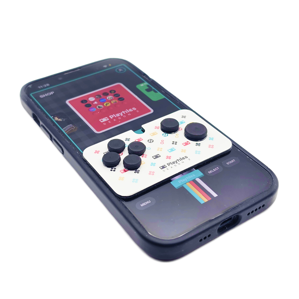 Playtiles プレイタイルズ シーズン2パック 限定版カラー｜iOS/Android スマホ用 貼り付け式コントローラー 物理ボタン搭載 電子部品不要 ゲーム続々配信24タイトルに対応【フランス製】