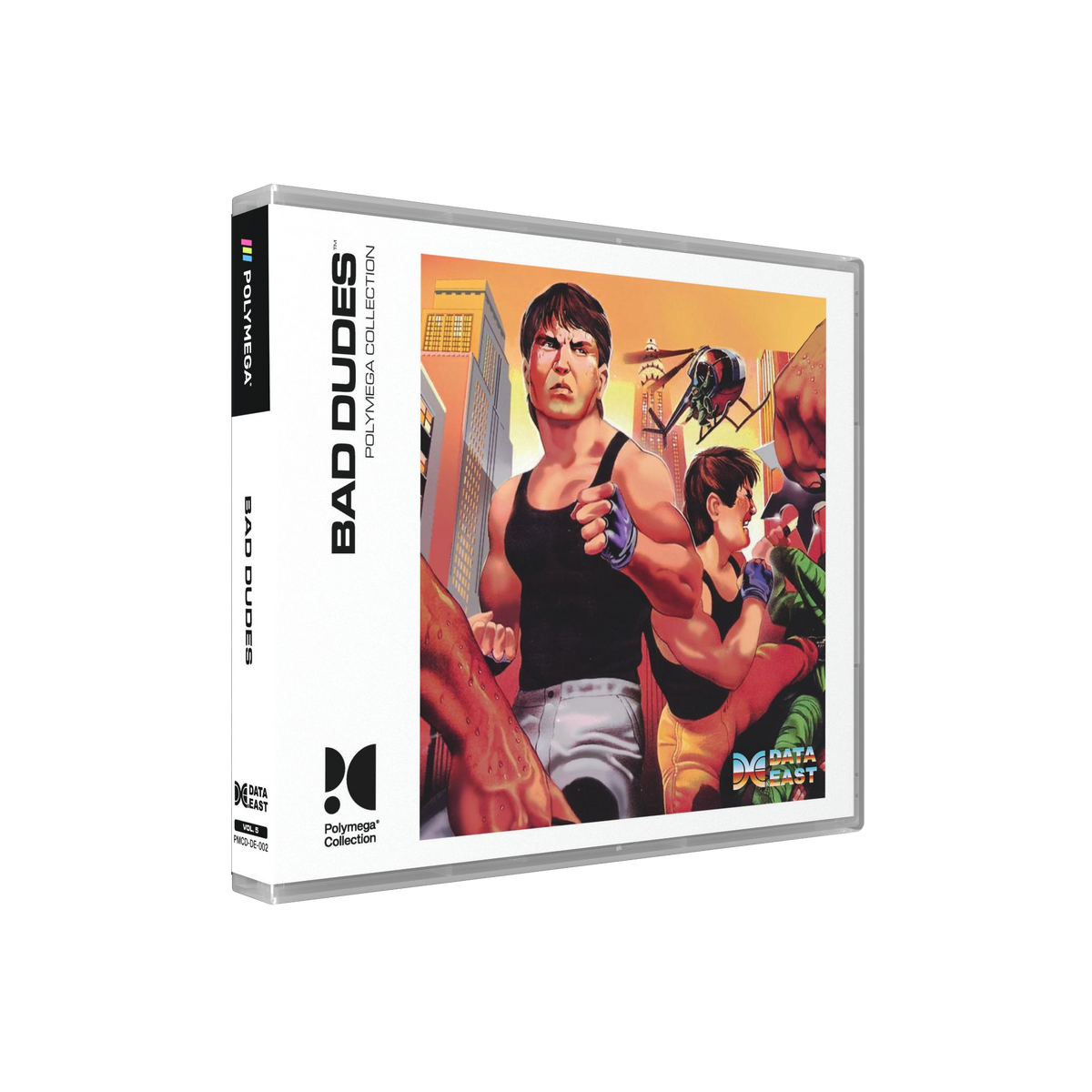 Polymega ポリメガ コレクション Vol. 5 バッド・デュードス Bad Dudes ドラゴンニンジャ Data East データイースト アーケード アクション 忍者 レトロゲーム 互換機 物理CDメディア