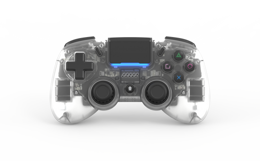 Retro Fighters® Mantis（マンティス）｜PlayStation®4/PC対応 ミニサイズ ワイヤレスBluetoothコントローラー ホールエフェクトスティック ドリフトなし プログラマブル背面ボタン2個 可変トリガーストップ ジャイロ搭載 内蔵スピーカー 全2色