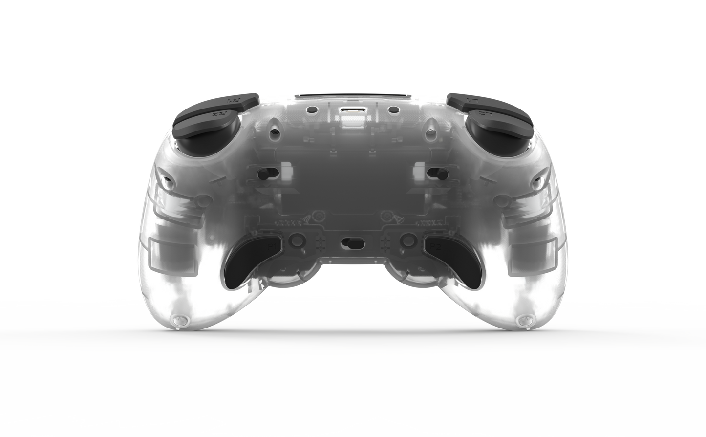 Retro Fighters® Mantis（マンティス）｜PlayStation®4/PC対応 ミニサイズ ワイヤレスBluetoothコントローラー ホールエフェクトスティック ドリフトなし プログラマブル背面ボタン2個 可変トリガーストップ ジャイロ搭載 内蔵スピーカー 全2色