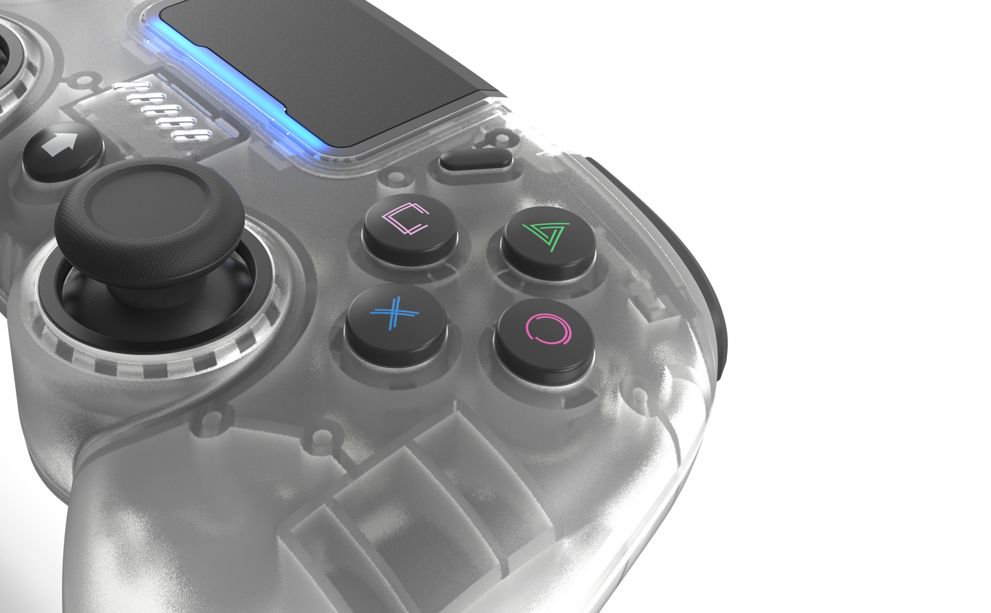 Retro Fighters® Mantis（マンティス）｜PlayStation®4/PC対応 ミニサイズ ワイヤレスBluetoothコントローラー ホールエフェクトスティック ドリフトなし プログラマブル背面ボタン2個 可変トリガーストップ ジャイロ搭載 内蔵スピーカー 全2色