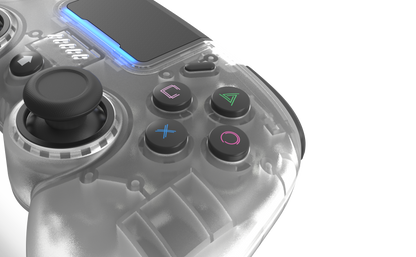 Retro Fighters® Mantis（マンティス）｜PlayStation®4/PC対応 ミニサイズ ワイヤレスBluetoothコントローラー ホールエフェクトスティック ドリフトなし プログラマブル背面ボタン2個 可変トリガーストップ ジャイロ搭載 内蔵スピーカー 全2色