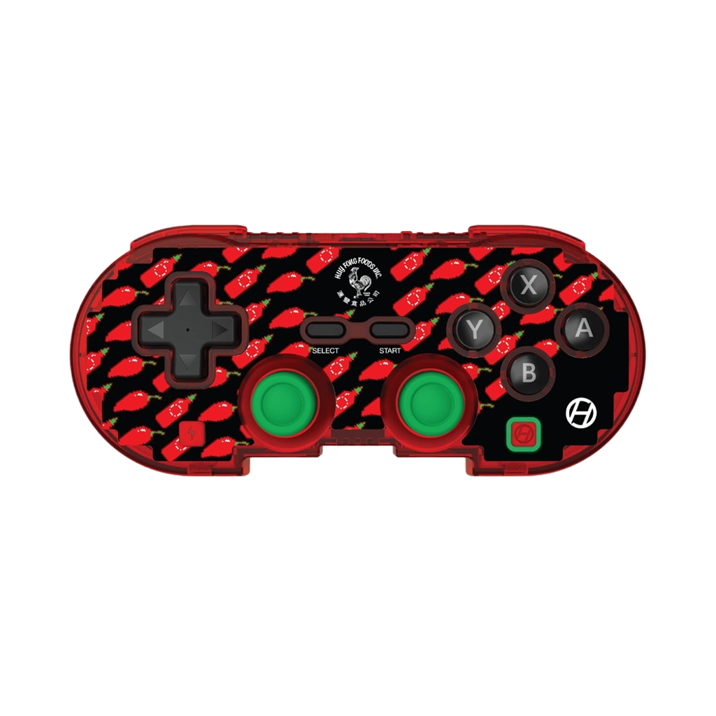Hyperkin 限定版 ピクセルアート Bluetooth ワイヤレスゲームコントローラー｜公式シラチャ（レトロペッパー）エディション