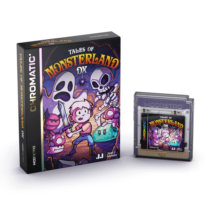 【30％OFF】Modretro テイルズ オブ モンスターランド デラックス Tales of Monsterland DX GB GBC 互換 カートリッジ アクション レトロゲーム モドレトロ