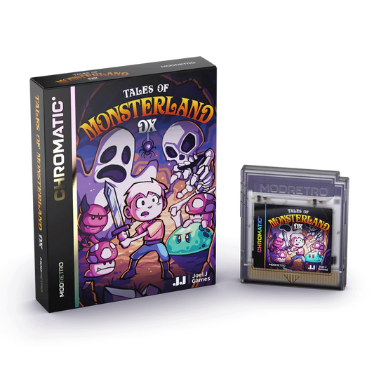 【30％OFF】Modretro テイルズ オブ モンスターランド デラックス Tales of Monsterland DX GB GBC 互換 カートリッジ アクション レトロゲーム モドレトロ