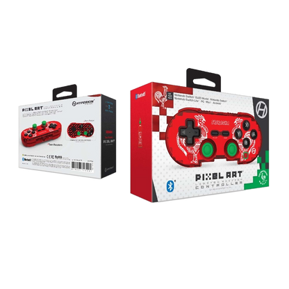 Hyperkin 限定版 Bluetooth ワイヤレスコントローラー｜ピクセルアートデザイン＆公式Srirachaツインルースターモチーフ