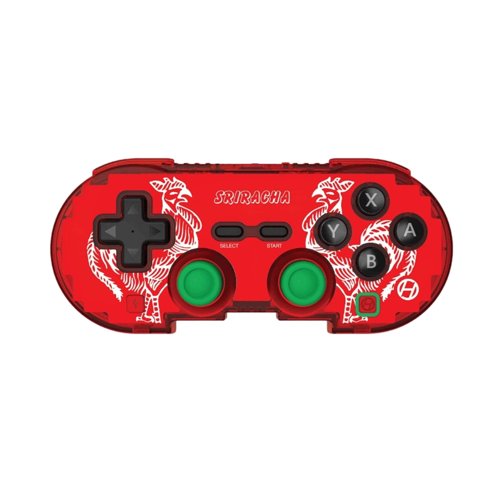 Hyperkin 限定版 Bluetooth ワイヤレスコントローラー｜ピクセルアートデザイン＆公式Srirachaツインルースターモチーフ
