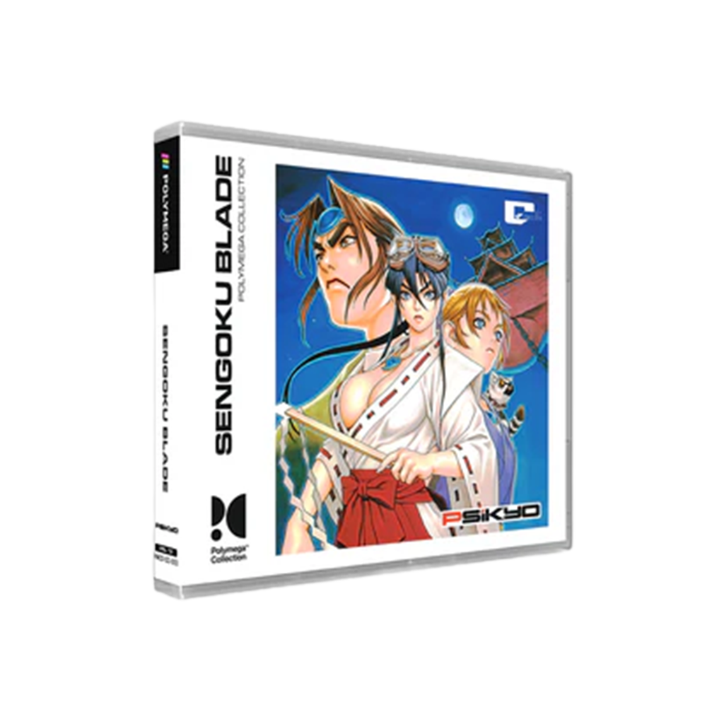 Polymega ポリメガ コレクション Vol. 13 戦国ブレード Sengoku Blade 戦国エース 彩京 Psikyo ジャレコ アーケード シューティング レトロゲーム 互換機 物理CDメディア
