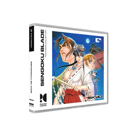 Polymega ポリメガ コレクション Vol. 13 戦国ブレード Sengoku Blade 戦国エース 彩京 Psikyo ジャレコ アーケード シューティング レトロゲーム 互換機 物理CDメディア