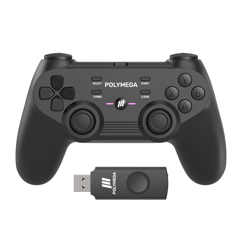 Polymega ポリメガ WC02 ユニバーサル ワイヤレス コントローラー Universal Wireless Controller 第2世代 2.4GHz接続 低遅延 ホールエフェクト