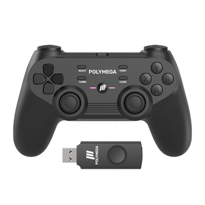 Polymega ポリメガ WC02 ユニバーサル ワイヤレス コントローラー Universal Wireless Controller 第2世代 2.4GHz接続 低遅延 ホールエフェクト