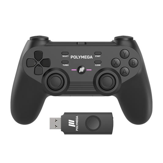 Polymega ポリメガ WC02 ユニバーサル ワイヤレス コントローラー Universal Wireless Controller 第2世代 2.4GHz接続 低遅延 ホールエフェクト