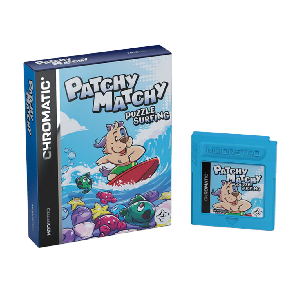 【30％OFF】ModRetro Patchy Matchy パッチー マッチー GB Chromatic 互換 カートリッジ レトロゲーム 落ち物 パズルゲーム 英語版