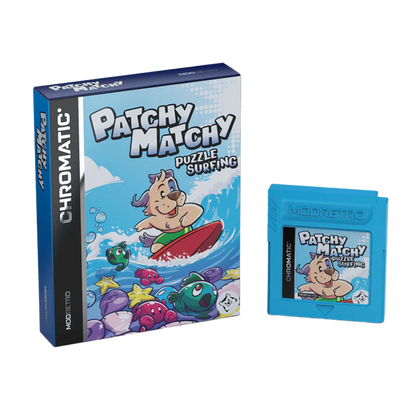 【30％OFF】ModRetro Patchy Matchy パッチー マッチー GB Chromatic 互換 カートリッジ レトロゲーム 落ち物 パズルゲーム 英語版