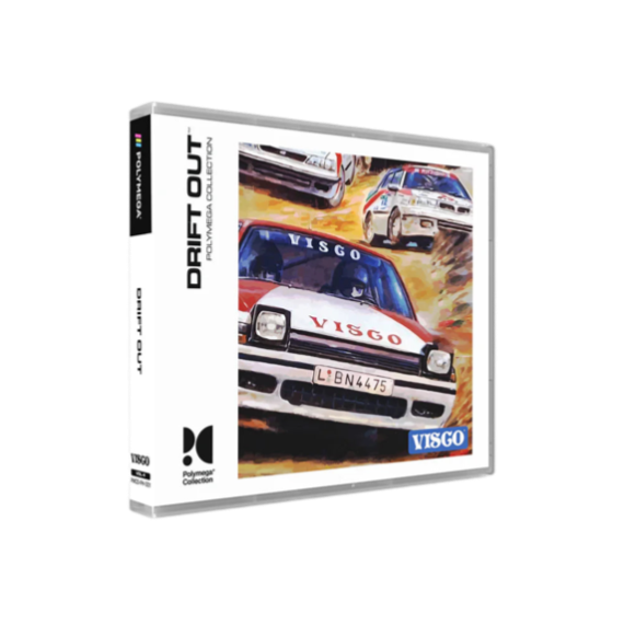 Polymega ポリメガ コレクション Vol. 4 ドリフトアウト Drift Out Visco ビスコ アーケード レース レトロゲーム 互換機 物理CDメディア