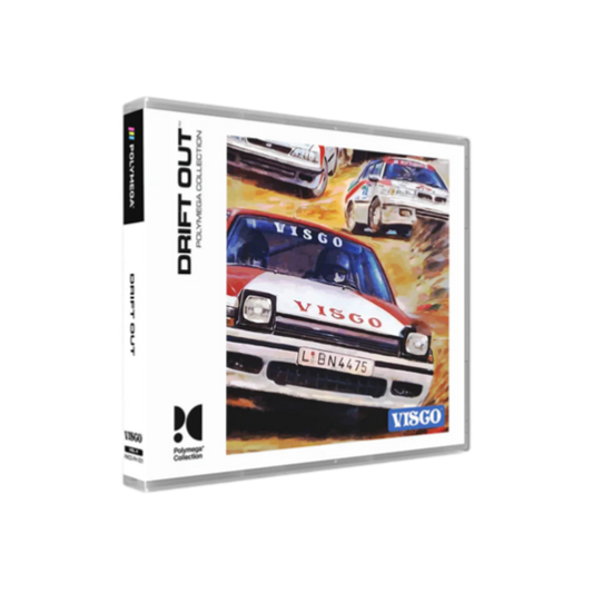 Polymega ポリメガ コレクション Vol. 4 ドリフトアウト Drift Out Visco ビスコ アーケード レース レトロゲーム 互換機 物理CDメディア