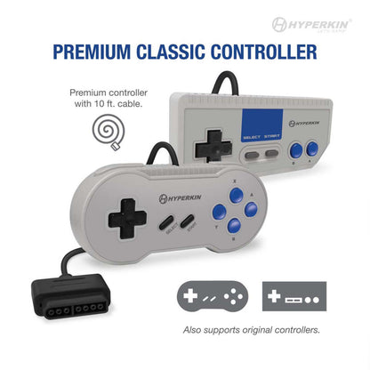 Hyperkin RetroN 2 HD 2-in-1 レトロゲーム互換機 HDMI対応 720p HD出力 スーパーファミコン 海外版ファミコン NES対応 実機コントローラー接続可能 全2色