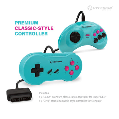 Hyperkin RetroN 3 AV 3-in-1 レトロゲーム互換機 AV端子出力 3大ハード対応 スーパーファミコン メガドライブ 海外版ファミコン NES対応 全2色