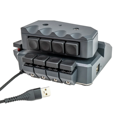 MoveMaster RSG-1 R 片手用ハイブリッドジョイスティック ゲーミングデバイス 左手操作用仕様 メカニカル Cherry MX Silent搭載 ドイツ製 ムーブマスター 左手仕様