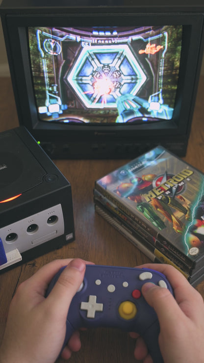 Retro Fighters BattlerGC Pro｜GameCube/Wii/Switch/Switch 2/PC対応 ワイヤレスコントローラー デュアルワイヤレス（2.4GHz＆Bluetooth）ホールエフェクトスティック 背面ボタン搭載 全4色