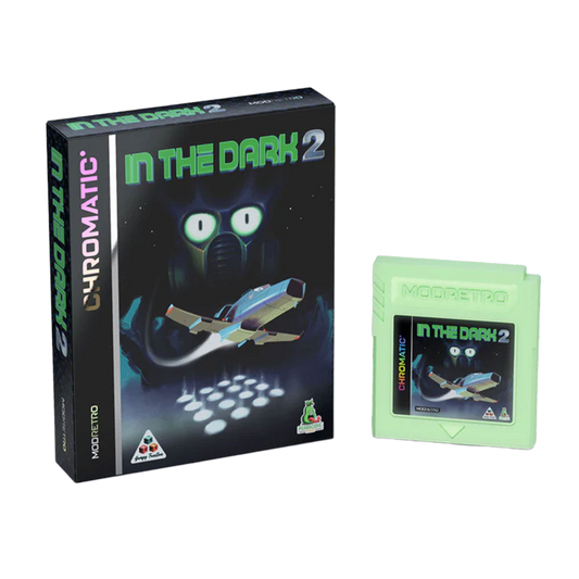 【30％OFF】ModRetro In the Dark 2 インザダーク2 GB GBC Chromatic 互換 カートリッジ レトロゲーム SF サイバーパンク アドベンチャー パズルゲーム 英語版