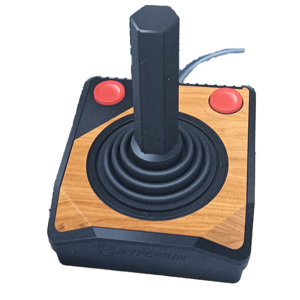 Hyperkin Trooper Premium Controller プレミアムジョイスティック有線コントローラー Atari 2600 RetroN 77対応 クラシック仕様端子