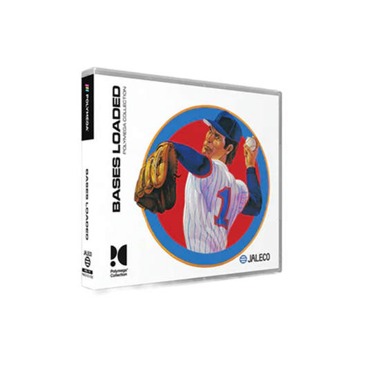 Polymega ポリメガ コレクション Vol. 10 ベースズローデッド Bases Loaded 燃えろ!!プロ野球 Jaleco ジャレコ スポーツ 野球 レトロゲーム 互換機 物理CDメディア