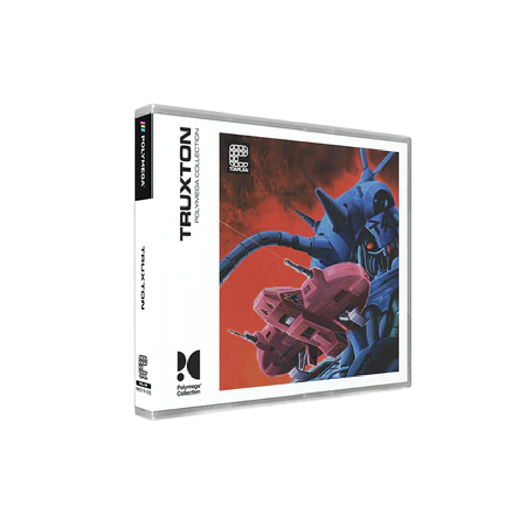 Polymega Collection Vol.20 – TRUXTON｜東亜プラン 名作アーケードシューティング4本収録 Truxton/TruxtonII/Alcon/GrindStormer 物理ディスク仕様 Polymega BaseUnit/Remix対応