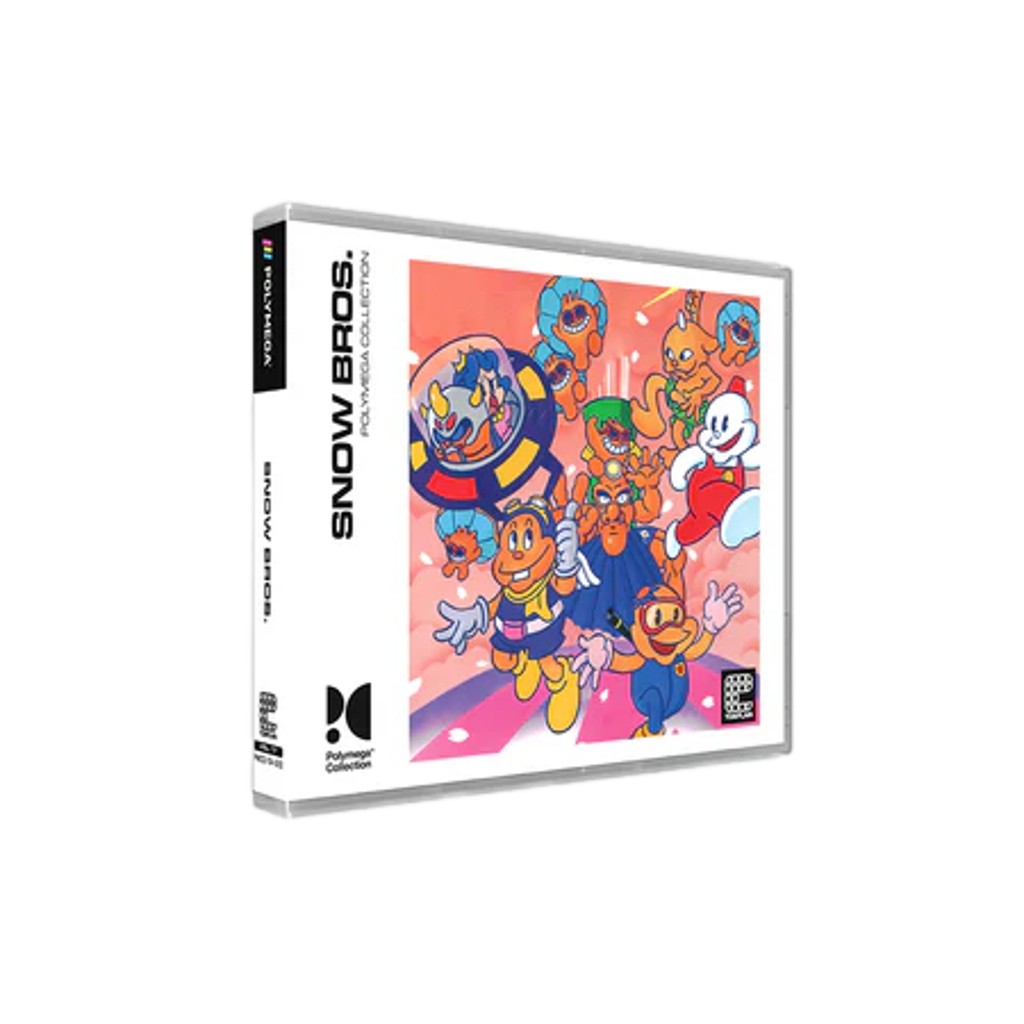 Polymega Collection Vol.22 – SNOW BROS.｜東亜プラン 名作アーケード6本収録 SnowBros./SnowBros.2/HorrorStory・Demon'sWorld/Teki-Paki/Pyros・Wardner/RallyBike 物理ディスク仕様 Polymega BaseUnit/Remix対応