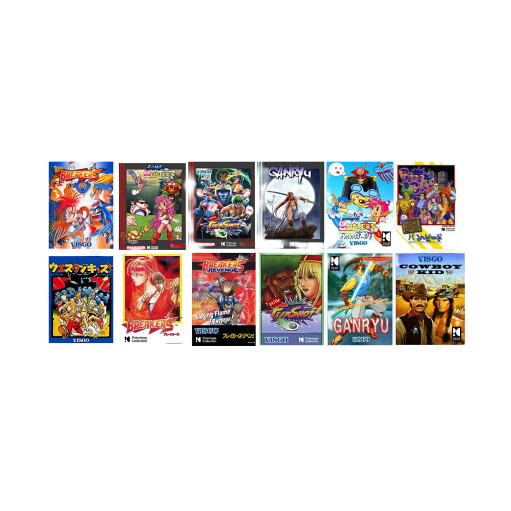 Polymega ポリメガ コレクション Vol. 7 ブレイカーズ Breakers Visco ビスコ アーケード 対戦格闘 アクション レトロゲーム 互換機 物理CDメディア