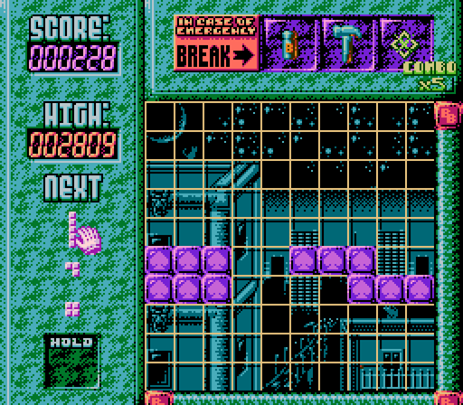 ゲームインパクト BLAZING BLOCKS ブレイジング ブロックス ファミコンソフト