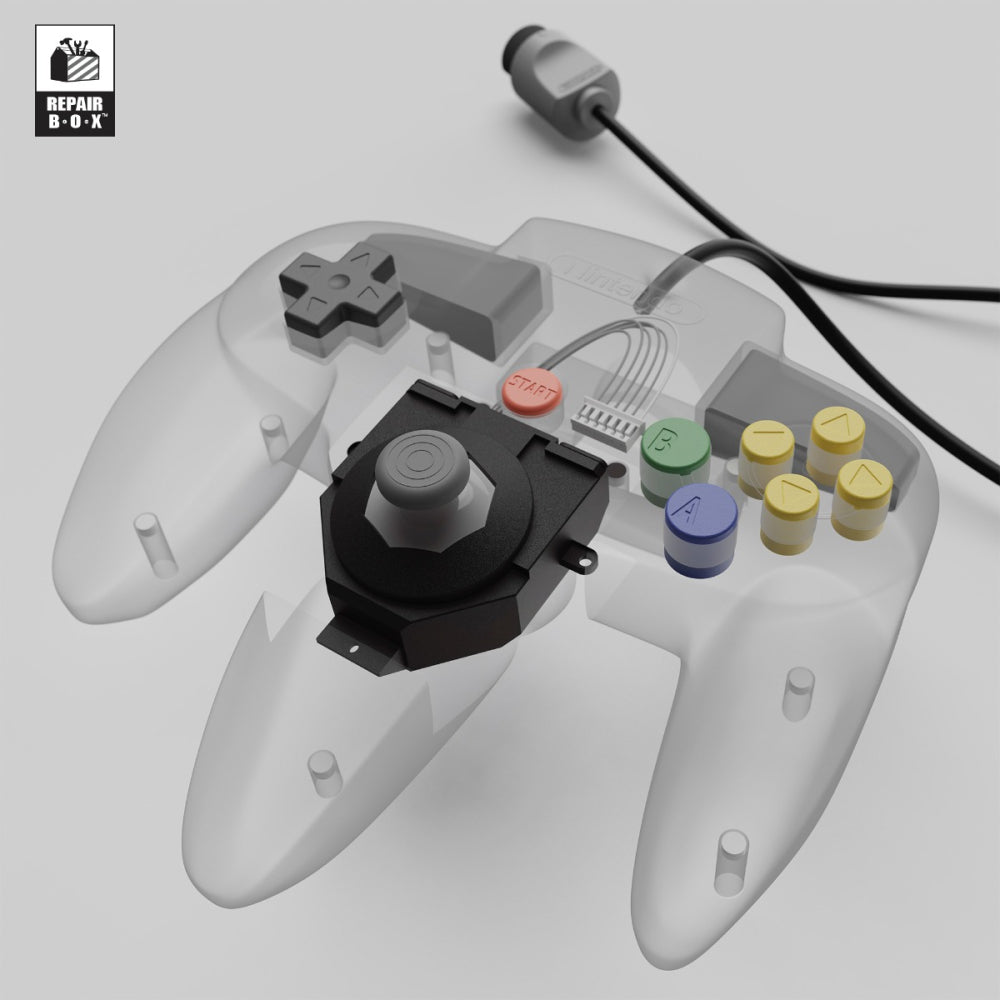 Hyperkin Hall Effect Joystick Module N64コントローラー用 ホールエフェクト アナログスティック交換モジュール ゲームキューブスタイル 磁気センサー ドリフト対策