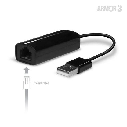 Armor3 NuConnect™ Wired LAN Adapter – Nintendo Switch® / PC / Mac対応 有線LANアダプター