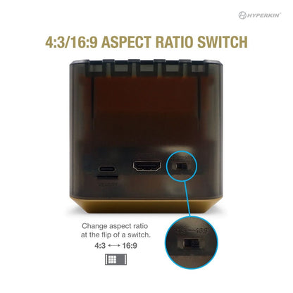 Hyperkin RetroN Sq HD Gaming Console ゲームボーイ GBC GBA 対応 720p HDMI据置型互換機 全2色 ハイパーキン【送料無料】