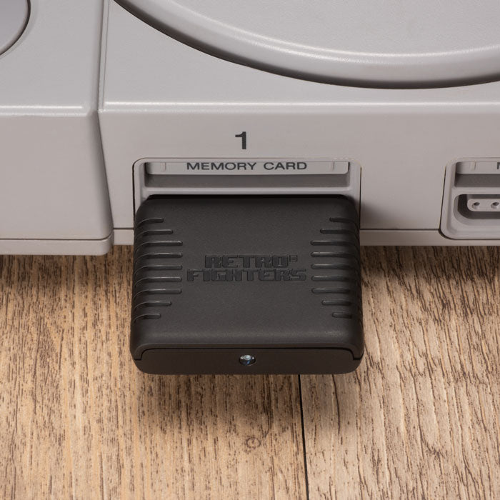 RETRO FIGHTERS Defender ワイヤレスコントローラー  PS1/PS2/PS3対応、圧力認識型ボタン、バイブレーション機能、ターボ機能搭載、USB Type-C充電ケーブル付属