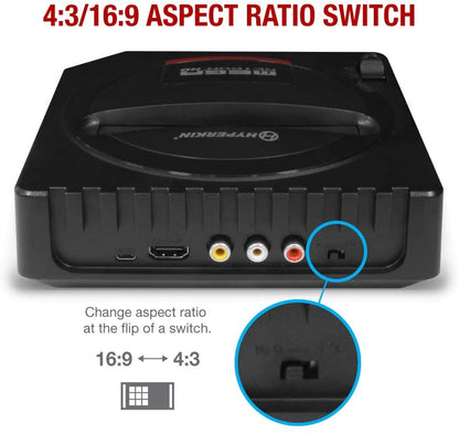 Hyperkin MegaRetroN HD レトロゲーム互換機 HDMI対応 720p HD出力 メガドライブ GENESIS対応 実機コントローラー接続可能